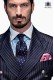 Corbata azul con topos rosa 10103-9000-5097 Ottavio Nuccio Gala.