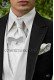 White cashmere tie and handkerchief 56579-2901-1000 Ottavio Nuccio Gala.