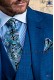 Corbata y pañuelo de seda azul 56502-2879-5600 Ottavio Nuccio Gala.