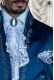 White Pre-tied tie with handkerchief 56547-2753-1000 Ottavio Nuccio Gala.