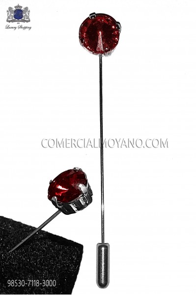 Rubi crystal rhinestone pin 98530-7118-3000 Ottavio Nuccio Gala.
