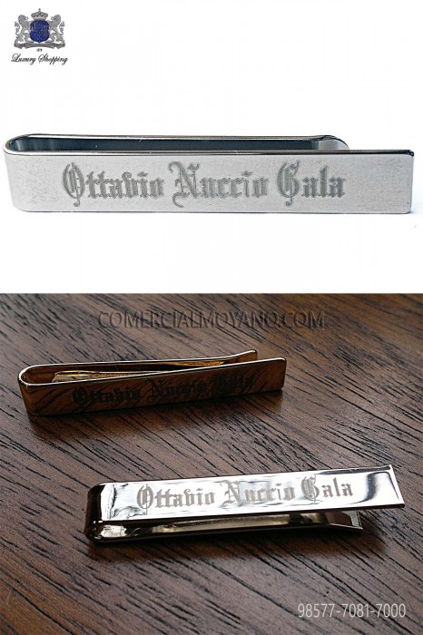 ONGala silver tie clip 98577-7081-7000 Ottavio Nuccio Gala.