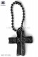 Dark silver cross pendant 98527-7071-7000 Ottavio Nuccio Gala.