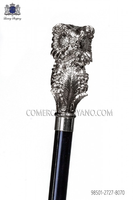 Cane with silver handle 98501-2727-8070 Ottavio Nuccio Gala.