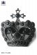 Gunmetal grey crown clasp 98507-7115-8080 Ottavio Nuccio Gala.