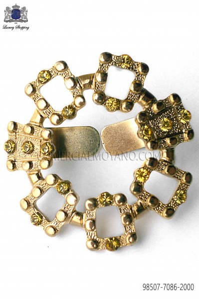 Gold-tone metal clasp 98507-7086-2000 Ottavio Nuccio Gala.
