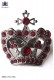Broche corona con strass rojo 98507-7115-7330 Ottavio Nuccio Gala.