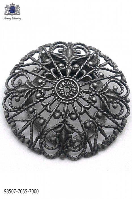 Dark silver baroque clasp 98507-7055-7000 Ottavio Nuccio Gala.