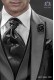 Gray ascot tie and handkerchief 56577-2645-7000 Ottavio Nuccio Gala