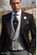 Light gray groom double-breasted waistcoat 23697-5079-7300 Ottavio Nuccio Gala