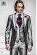 Italian light gray fashion men suit 3pz 413 Ottavio Nuccio Gala
