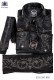 Black lurex shirt with accesories 50332-2645-8084 Ottavio Nuccio Gala