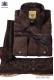Brown lurex shirt and accesories 50332-2645-6082 Ottavio Nuccio Gala