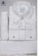 Weiß Lurex Shirt und Zubehör 50332-2645-1015 Ottavio Nuccio Gala
