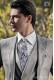  Cravate blanc et blu avec un mouchoir 56502-2901-7200 Ottavio Nuccio Gala