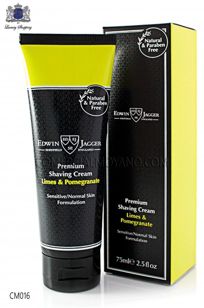  English Shaving cream with natural perfume Lima 75 ml tube