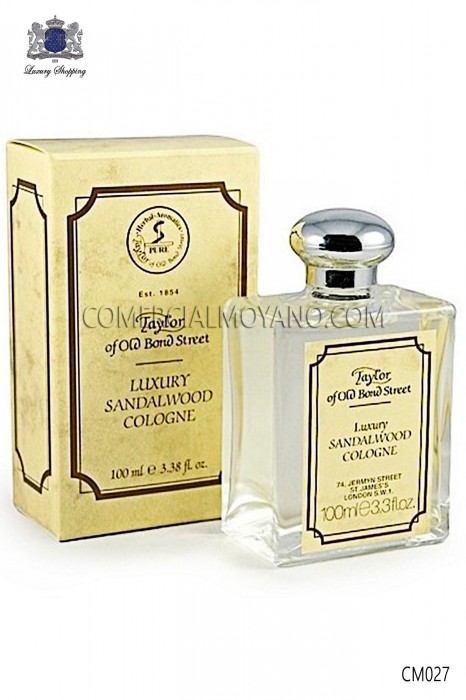  English Perfume for men with unique natural aroma Sandalwood 100 ml. Taylor of Old Bond Street.