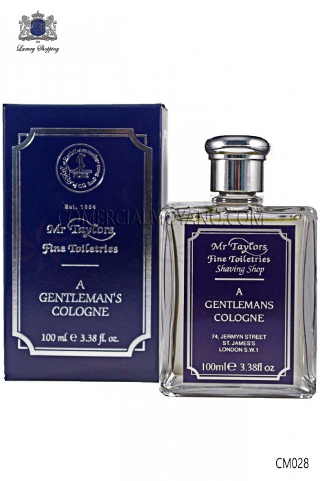 English Perfume for men with elegant and exclusive men's fragrance 100 ml. Taylor of Old Bond Street.