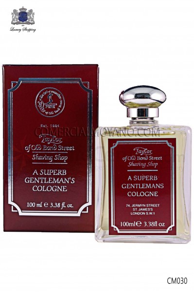 Perfume inglés para caballeros con exclusiva fragancia clásica 100 ml. Taylor of Old Bond Street.