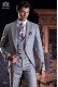 Robe élégante coatItalian adaptant coupé "Slim", une ouverture. Prince de Galles tissu
