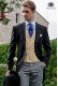 Bespoke pure wool black wedding morning suit 1360 Mario Moyano