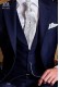  Classic blue wool groom suit 1336 Mario Moyano