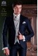  Elegant blue groom suit in pure wool 1329 Mario Moyano