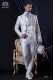 Groomswear Baroque. Levita vintage fabric with white Jacquard boche fantasy.