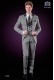 Traje de novio gris, traje de moda, italiano Ottavio Nuccio Gala