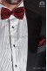  Rouge cravate lurex arc et hanky 56572-2645-3100 Ottavio Nuccio Gala