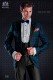 Groom tuxedo combined tartan. Elegance and excellence in evening dress for men