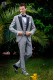 Italian bespoke tuxedo grey “Prince of Wales”
