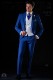 Italian bespoke pure cool wool blue suit