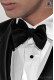 White knot bow tie Damas design 