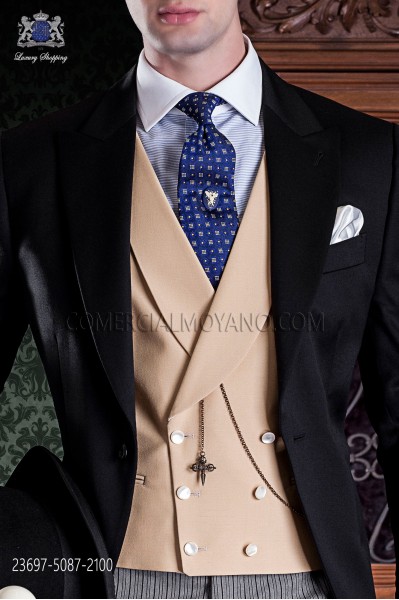Albero groom double-breasted waistcoat 