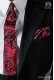 Cashmere Cravate étroite avec un design cachemere