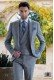 Costume de mariage “Prince of Wales” gris clair et bleu