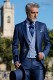 Royal blaue Cut Anzug aus cool Wollmischung