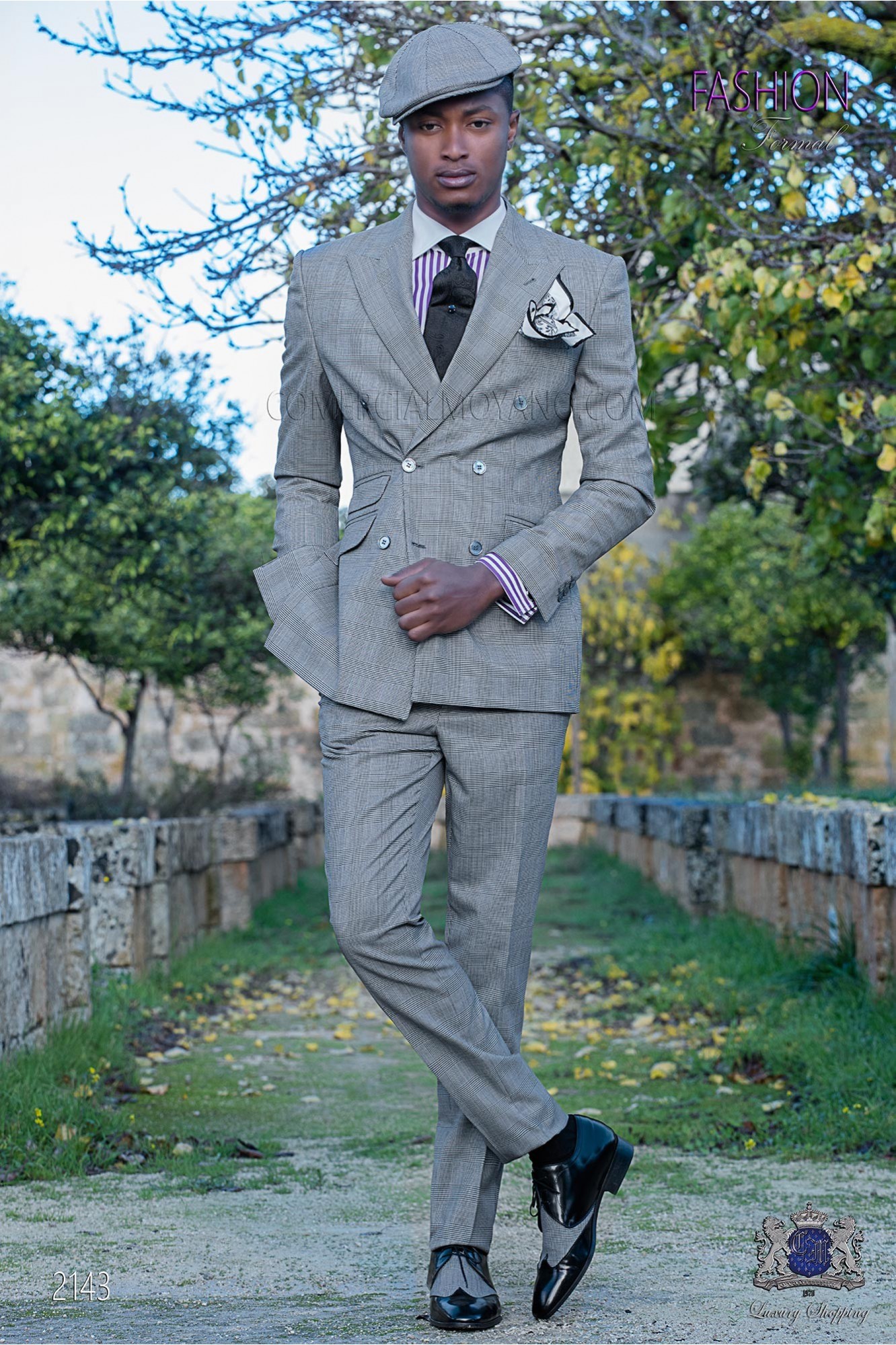 Bespoke Prince os walles double breasted suit model 2143 Mario Moyano