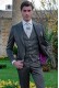 bespoke grey pinstripe wedding suit 2378 Mario Moyano