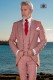 Italienischer Bräutigam Anzug mit Schmal geschnittener rot 