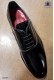 Schwarz Leder Schnür-Männer Schuhe