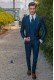Maßgeschneiderte königsblauen Männer Hochzeitsanzug italienischen Slim Fit