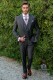 Graue Männer Hochzeitsanzug Italienisch maßgeschneiderte Slim Fit