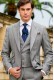 Prince of Wales grey with blue check wedding suit 4032 Mario Moyano